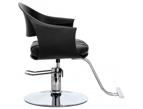 Fotel fryzjerski hydrauliczny obrotowy do salonu fryzjerskiego podnóżek krzesło fryzjerskie Outlet - 3