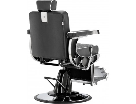 Fotel fryzjerski barberski hydrauliczny do salonu fryzjerskiego barber shop Connor Barberking w 24H Outlet - 5