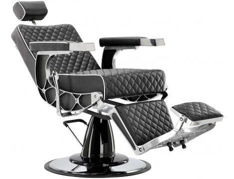 Fotel fryzjerski barberski hydrauliczny do salonu fryzjerskiego barber shop Connor Barberking w 24H Outlet - 6