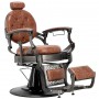 Fotel fryzjerski barberski hydrauliczny do salonu fryzjerskiego barber shop Logan Brown Gungrey Barberking Outlet - 2