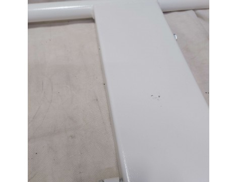 Fotel kosmetyczny z kuwetami biały łóżko leżanka spa Outlet - 10