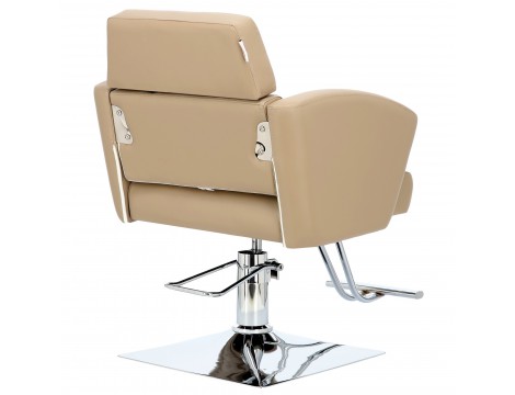 Fotel fryzjerski Lily hydrauliczny obrotowy do salonu fryzjerskiego podnóżek krzesło fryzjerskie Outlet - 5