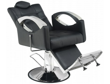Fotel fryzjerski barberski hydrauliczny do salonu fryzjerskiego barber shop Oskar Barberking w 24H Outlet - 2