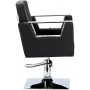 Fotel fryzjerski Kora Black hydrauliczny obrotowy do salonu fryzjerskiego krzesło fryzjerskie Outlet - 3
