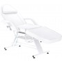 Fotel kosmetyczny z kuwetami biały łóżko leżanka spa Outlet - 2