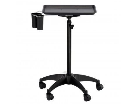 Pomocnik fryzjerski wózek stolik na kółkach do farbowania T0200-1 do salonu kosmetycznego stolik na statywie Outlet - 3