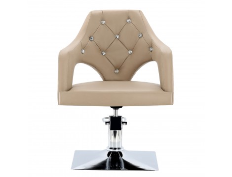 Fotel fryzjerski Leia hydrauliczny obrotowy do salonu fryzjerskiego krzesło fryzjerskie Outlet - 5
