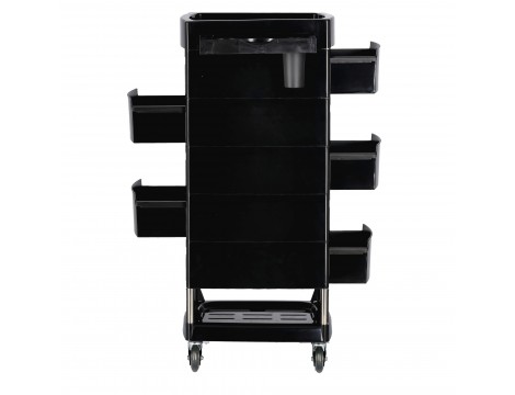 Pomocnik fryzjerski wózek stolik na kółkach do farbowania T0165 do salonu kosmetycznego szafka z szufladami Outlet - 5