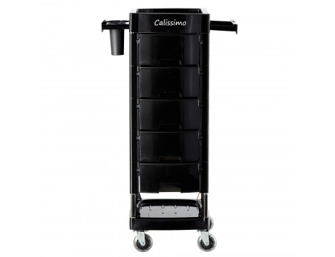 Pomocnik fryzjerski wózek stolik na kółkach do farbowania T0165 do salonu kosmetycznego szafka z szufladami Outlet - 4