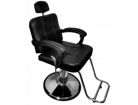 Fotel fryzjerski barberski hydrauliczny do salonu fryzjerskiego barber shop Juan Barberking w 24H Outlet - 6
