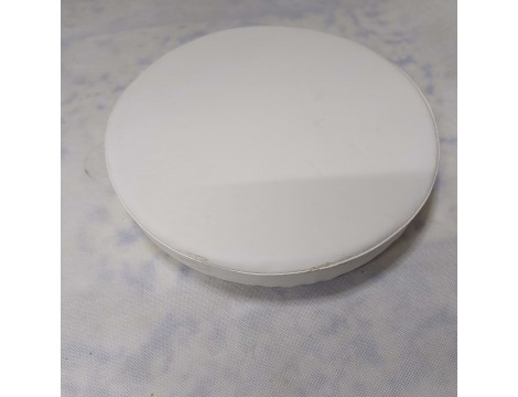 Taboret kosmetyczny okrągły fryzjerski hoker stołek biały Outlet - 5
