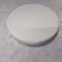 Taboret kosmetyczny okrągły fryzjerski hoker stołek biały Outlet - 5