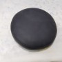 Taboret kosmetyczny okrągły fryzjerski hoker stołek czarny Outlet - 4