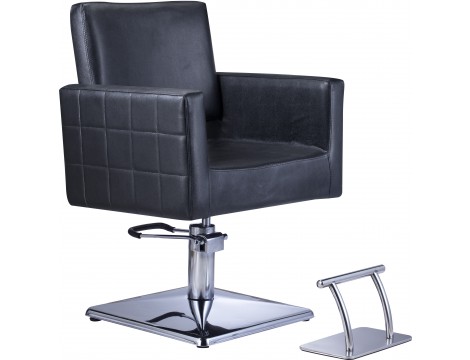 Fotel fryzjerski Tom 1352 hydrauliczny obrotowy do salonu fryzjerskiego podnóżek krzesło fryzjerskie Outlet