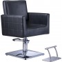Fotel fryzjerski Tom 1352 hydrauliczny obrotowy do salonu fryzjerskiego podnóżek krzesło fryzjerskie Outlet