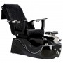 Fotel kosmetyczny elektryczny z masażem do pedicure stóp do salonu SPA czarny Outlet - 5