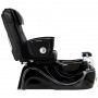 Fotel kosmetyczny elektryczny z masażem do pedicure stóp do salonu SPA czarny Outlet - 3