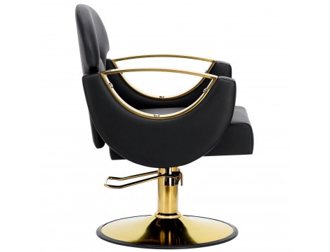Fotel fryzjerski Jayce hydrauliczny obrotowy do salonu fryzjerskiego krzesło fryzjerskie Outlet - 5