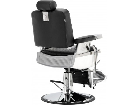 Fotel fryzjerski barberski hydrauliczny do salonu fryzjerskiego barber shop Parys Barberking w 24H Outlet - 9