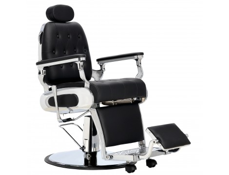 Fotel fryzjerski barberski hydrauliczny do salonu fryzjerskiego barber shop Viktor Barberking w 24H Outlet - 2