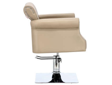 Fotel fryzjerski Kiva hydrauliczny obrotowy do salonu fryzjerskiego krzesło fryzjerskie Outlet - 4