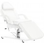 Fotel kosmetyczny hydrauliczny obrotowy spa biały leżanka Outlet - 4