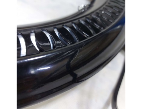 Infrazon fryzjerski klimazon Saturn black/white do przyspieszania wzmacniania zabiegów pielęgnacyjnych włosów oraz do odbudowy koloryzacji ondulacji do salonu Outlet - 4