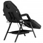 Fotel klasyczny kosmetyczny z kuwetami spa czarny Outlet - 8