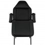 Fotel klasyczny kosmetyczny z kuwetami spa czarny Outlet - 7