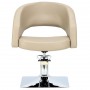 Fotel fryzjerski Greta hydrauliczny obrotowy do salonu fryzjerskiego podnóżek chromowany krzesło fryzjerskie Outlet - 3
